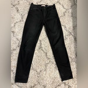 Guess black skinny jeans